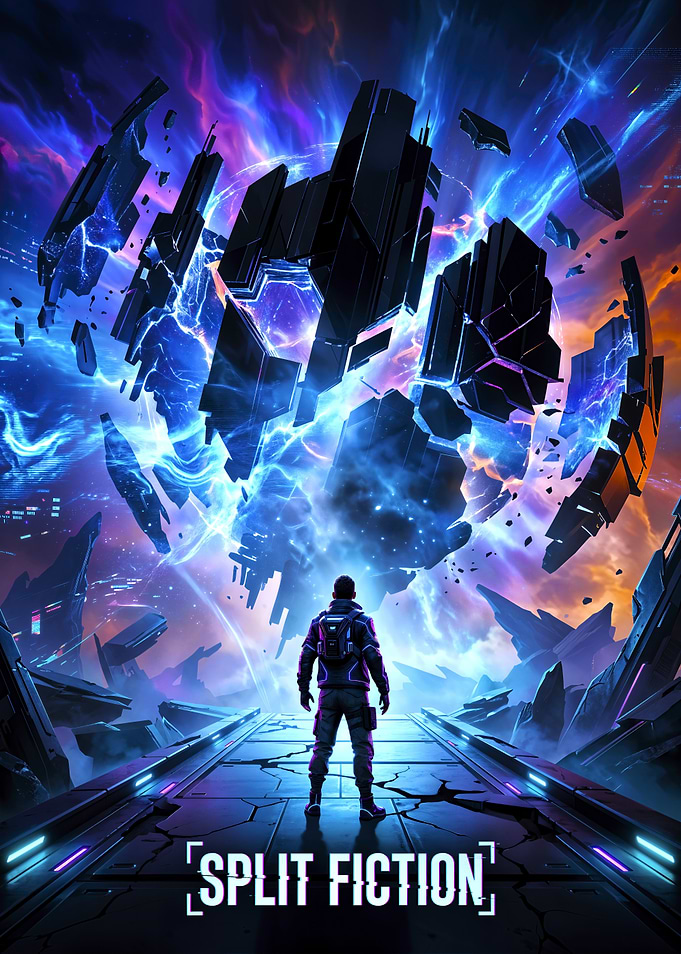 Split Fiction Game Poster