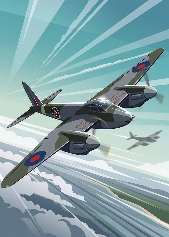 De Havilland Mosquito Pixel