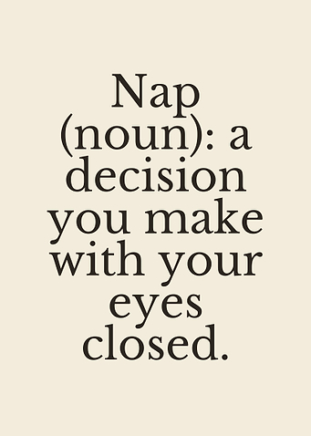 Nap, dictionary definition print
