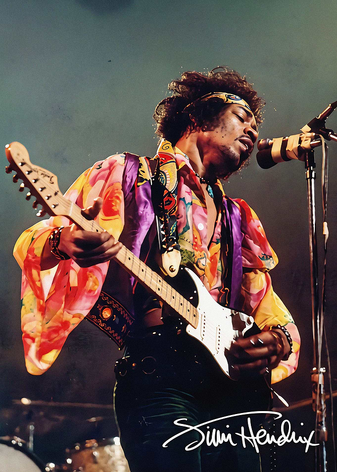 Jimi Hendrix Performing Live