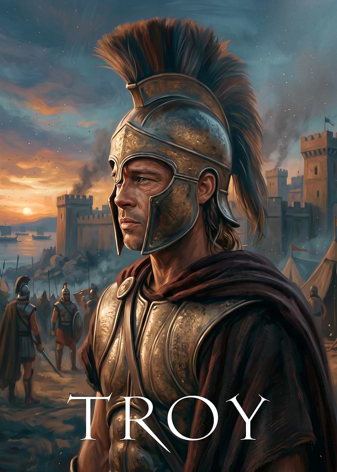 Achilles Warrior Troy Movie Poster