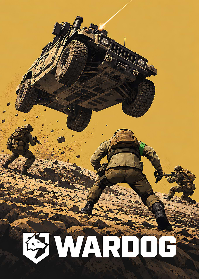 Wardog Military Action Poster