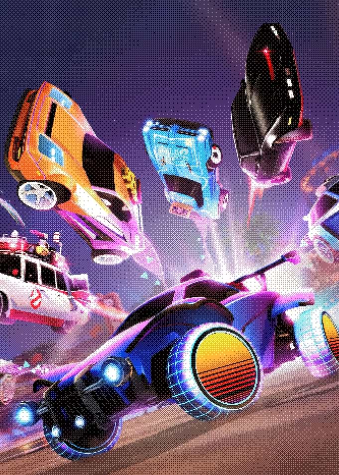Rocket League Iconic Cars Crossover
