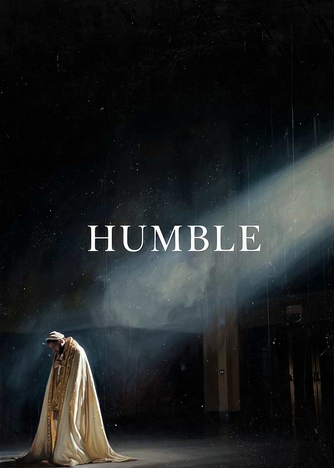 Humble Religious Figure Art Print