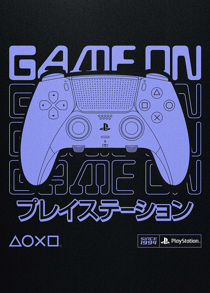 PlayStation - Game On Controller Blueprint