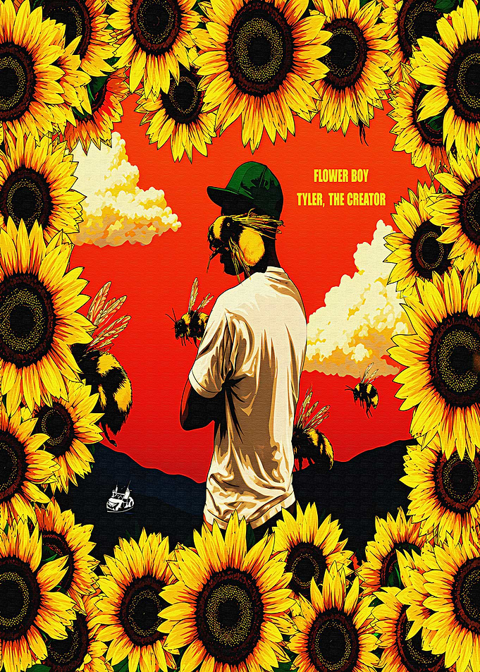 Tyler, the Creator Flower Boy Poster