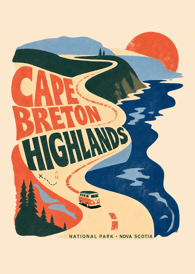Cape Breton Highlands National Park Poster