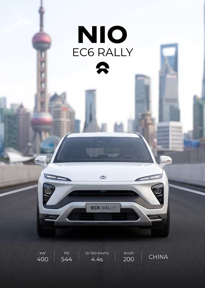 NIO EC6 Rally Electric SUV