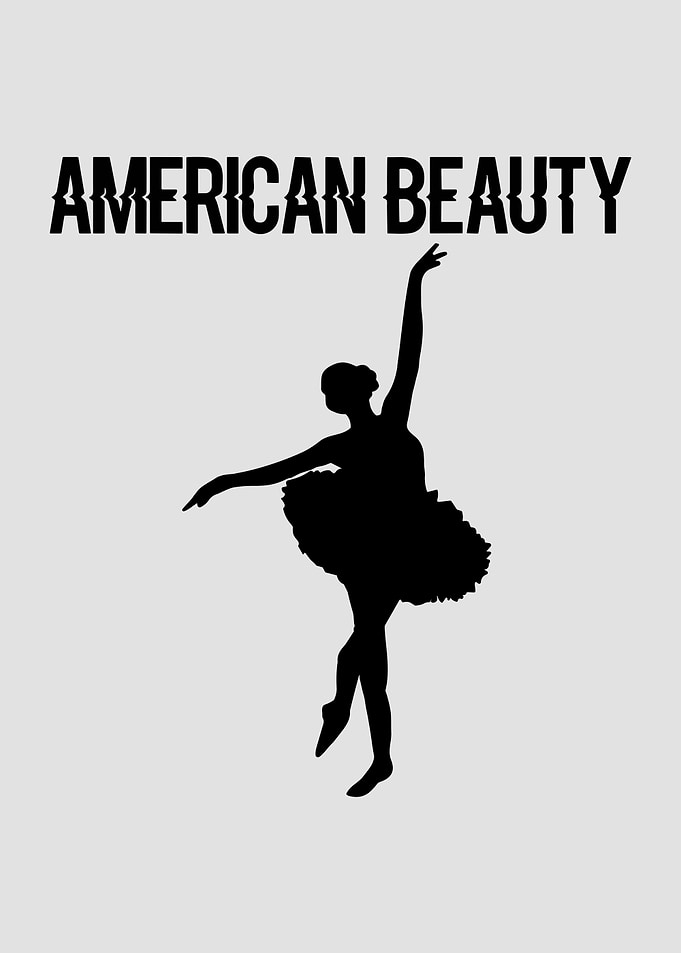 American Beauty Ballerina Silhouette