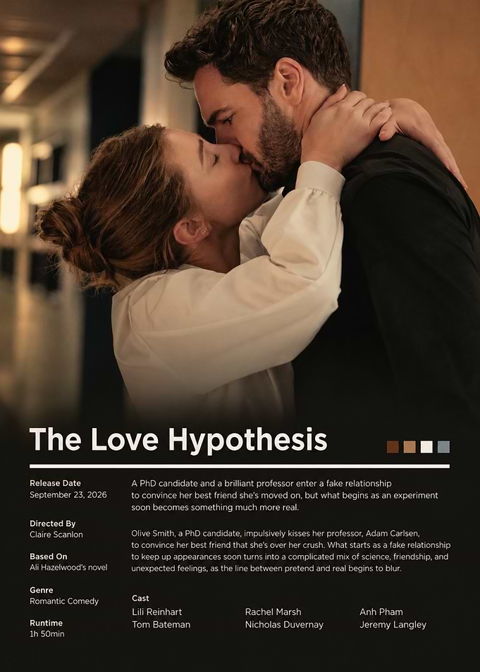 The Love Hypothesis Movie Poster
