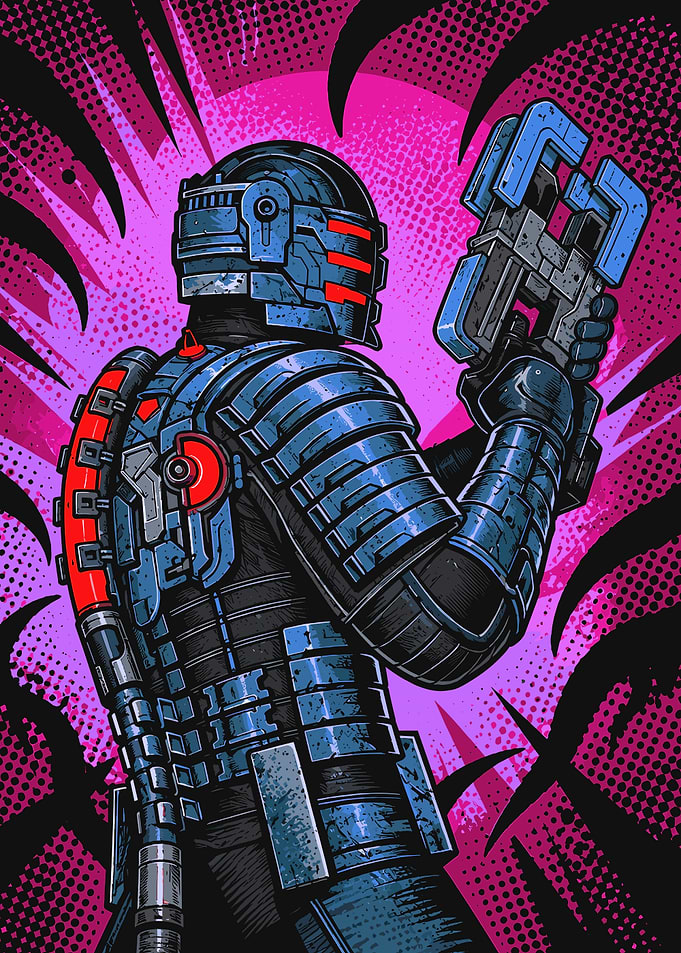 Dead Space Isaac Clarke Pop Art