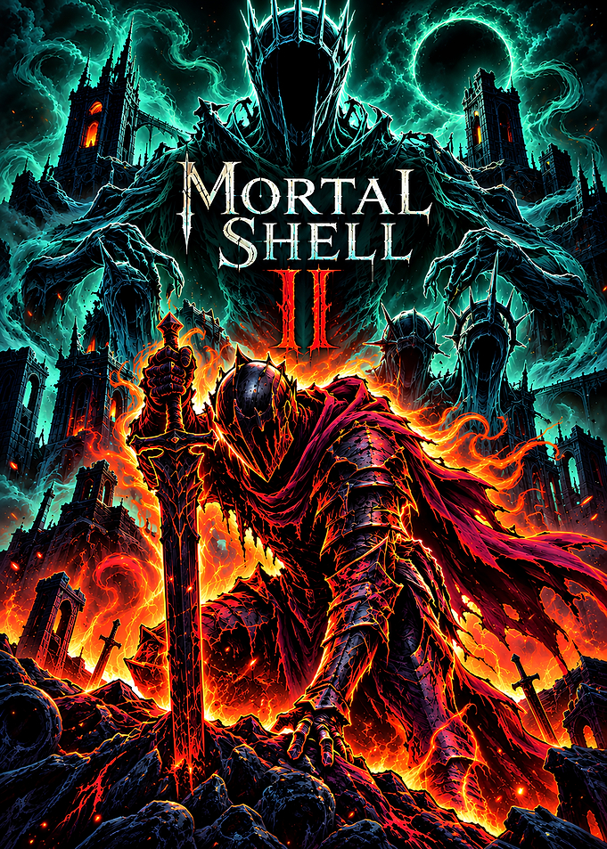 Mortal Shell 2 Dark Fantasy Poster