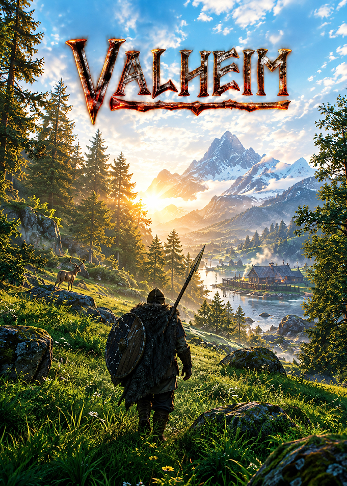Valheim Viking Adventure Landscape