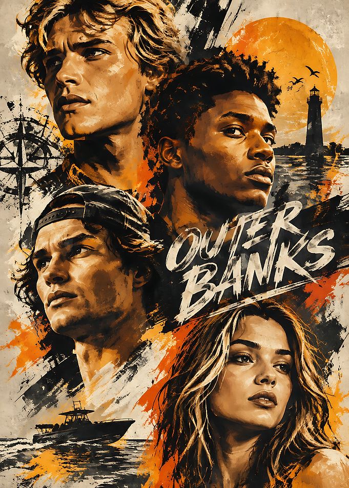 Outer Banks TV Show Poster Art