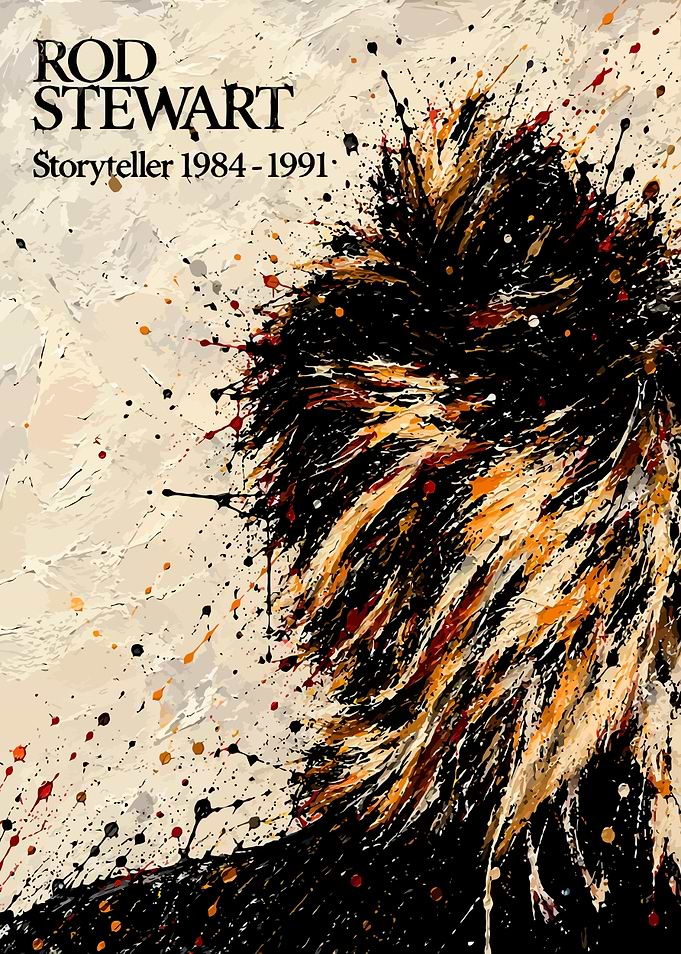 Rod Stewart Storyteller Album Art