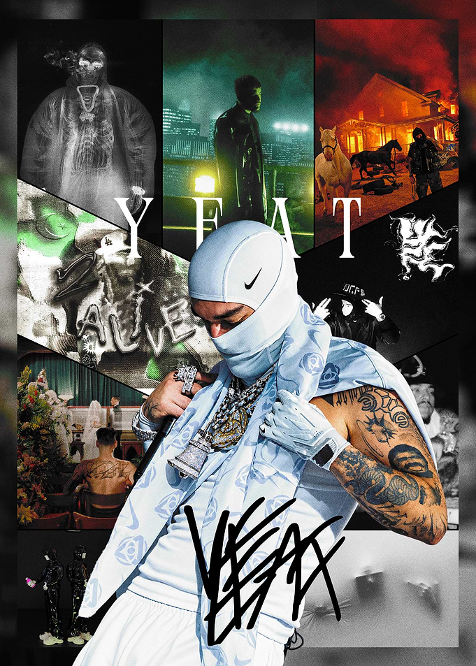 Yeat Collage Poster