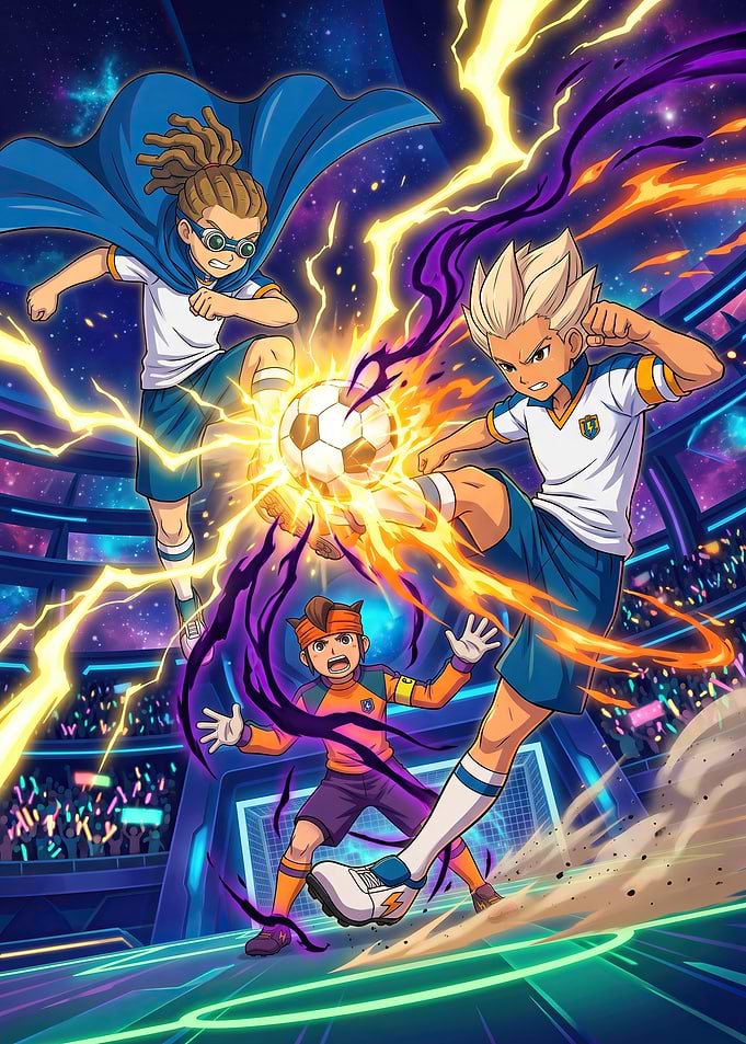 Inazuma Eleven Anime Soccer Match