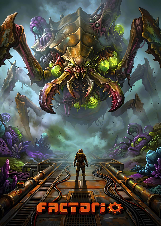 Factorio Game Poster