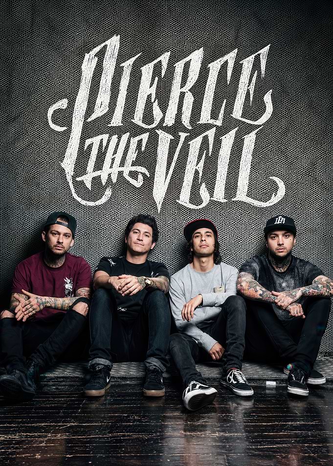 Pierce the Veil Band Portrait