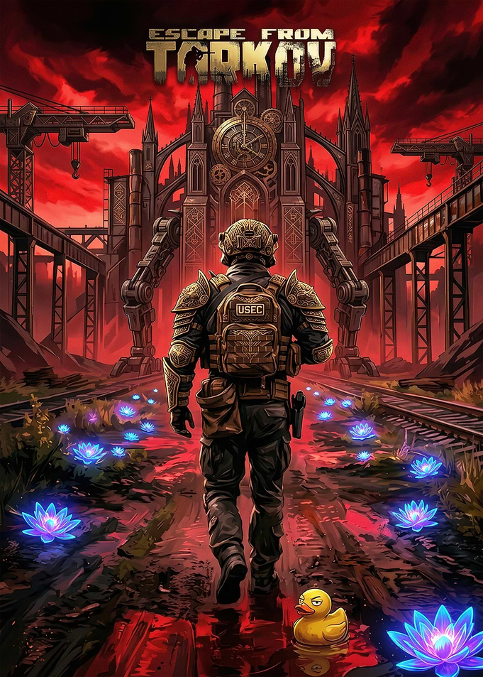 Escape From Tarkov Soldier Art