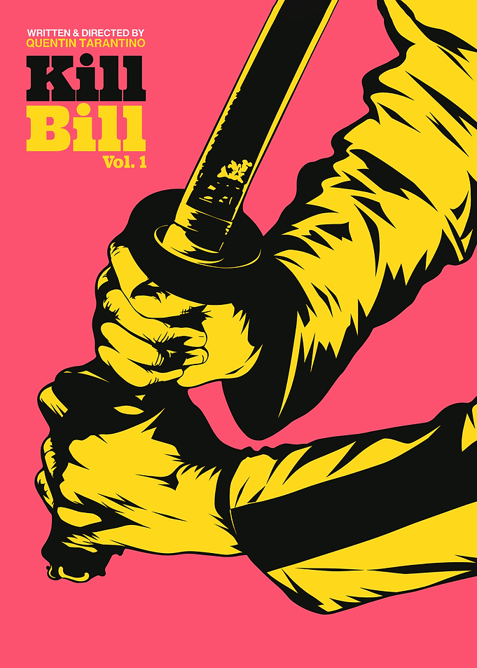 Kill Bill Vol. 1 Minimalist Poster