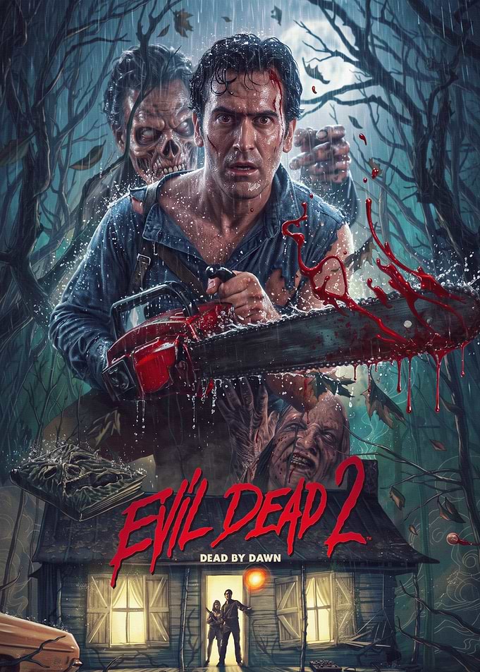 Evil Dead 2 Movie Poster