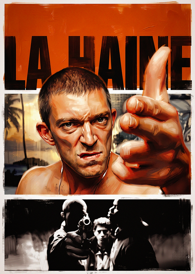 La Haine Movie Poster Art