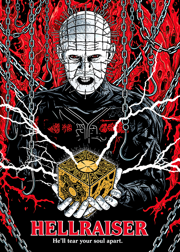 Hellraiser Pinhead Movie Poster