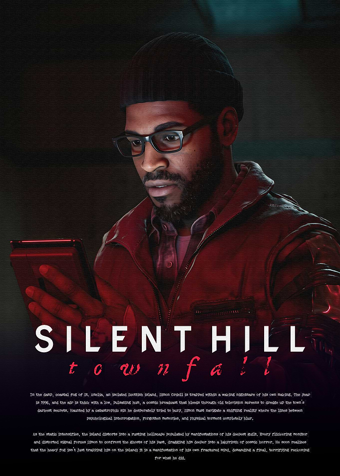 Silent Hill Townfall Simon Ordell Poster
