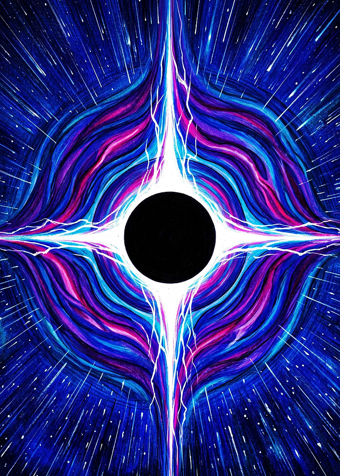 Abstract Cosmic Black Hole Vortex
