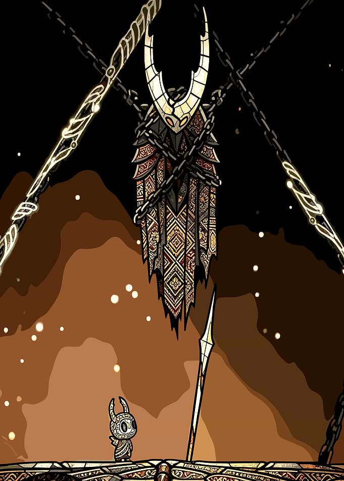 Hollow Knight and The Radiance