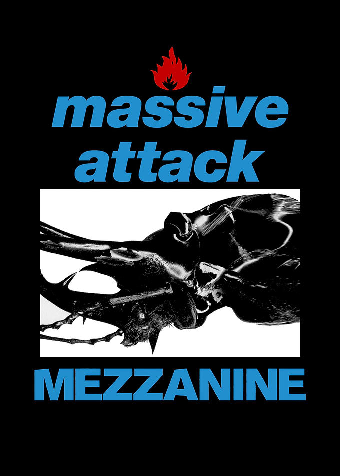 Massive Attack Mezzanine Album Cover