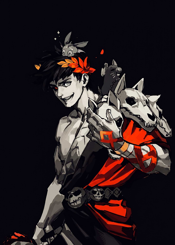 Zagreus from Hades Game Fan Art