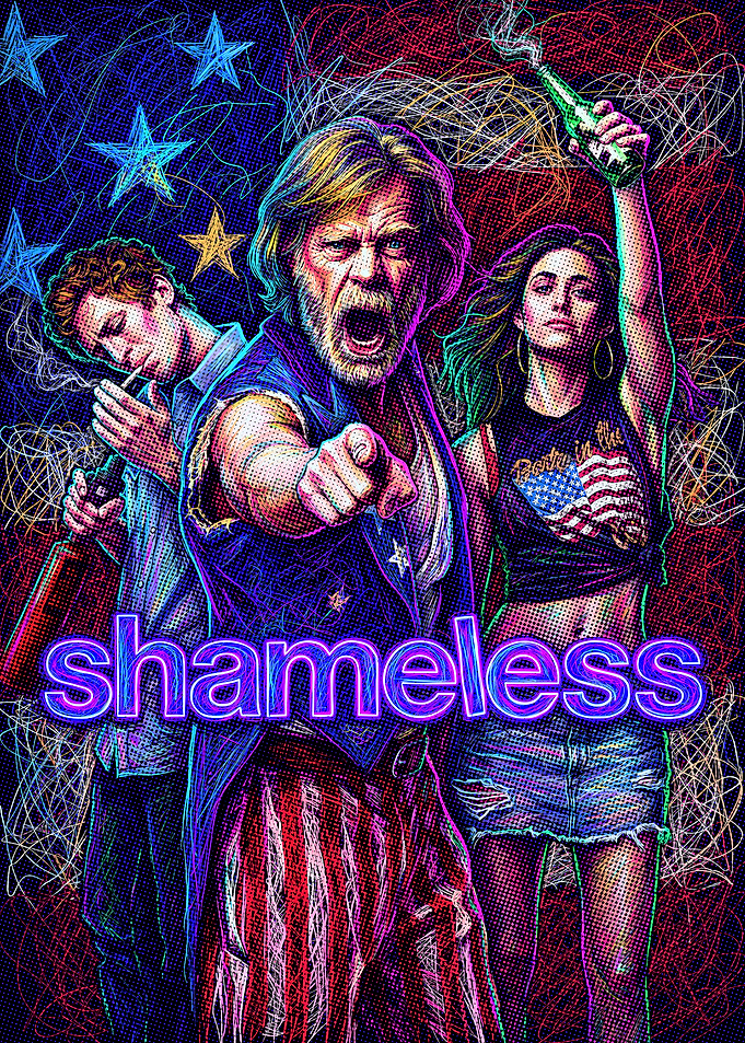 Shameless TV Show Poster Art