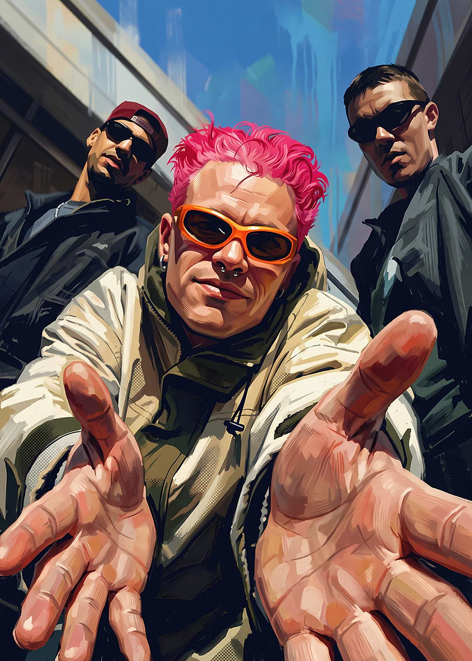 The Prodigy Band Portrait