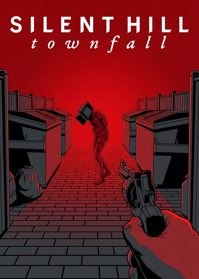 Silent Hill Townfall Horror Poster