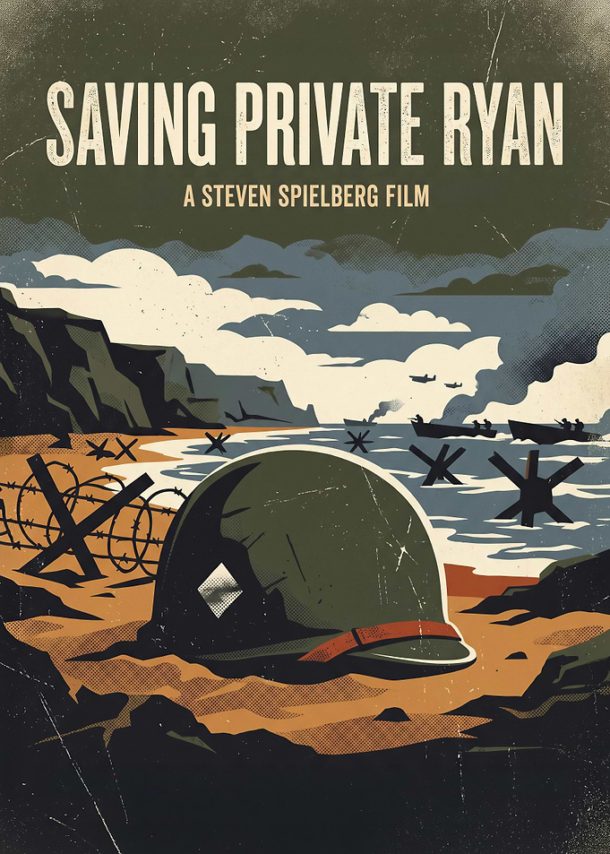 Saving Private Ryan Minimalist