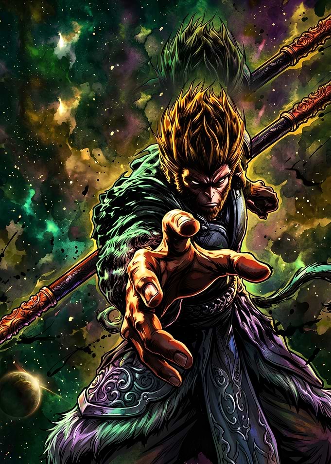 Sun Wukong Monkey King Warrior