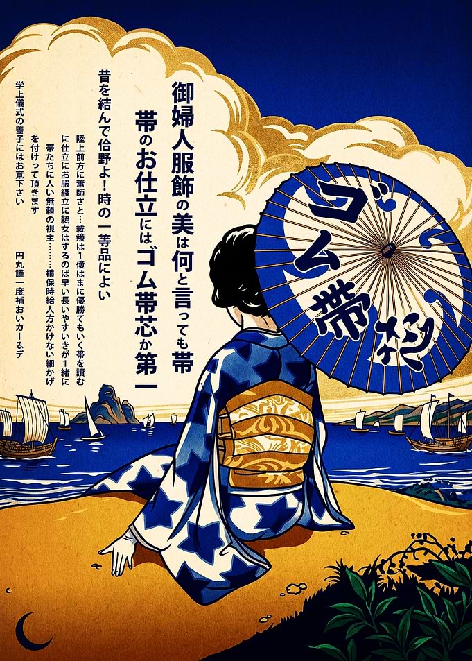 Vintage Japanese Advertising Poster