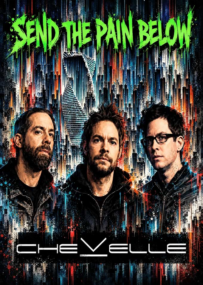 Chevelle Send The Pain Below Poster