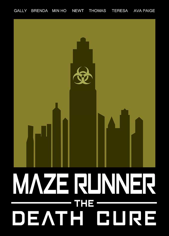 Maze Runner The Death Cure Poster