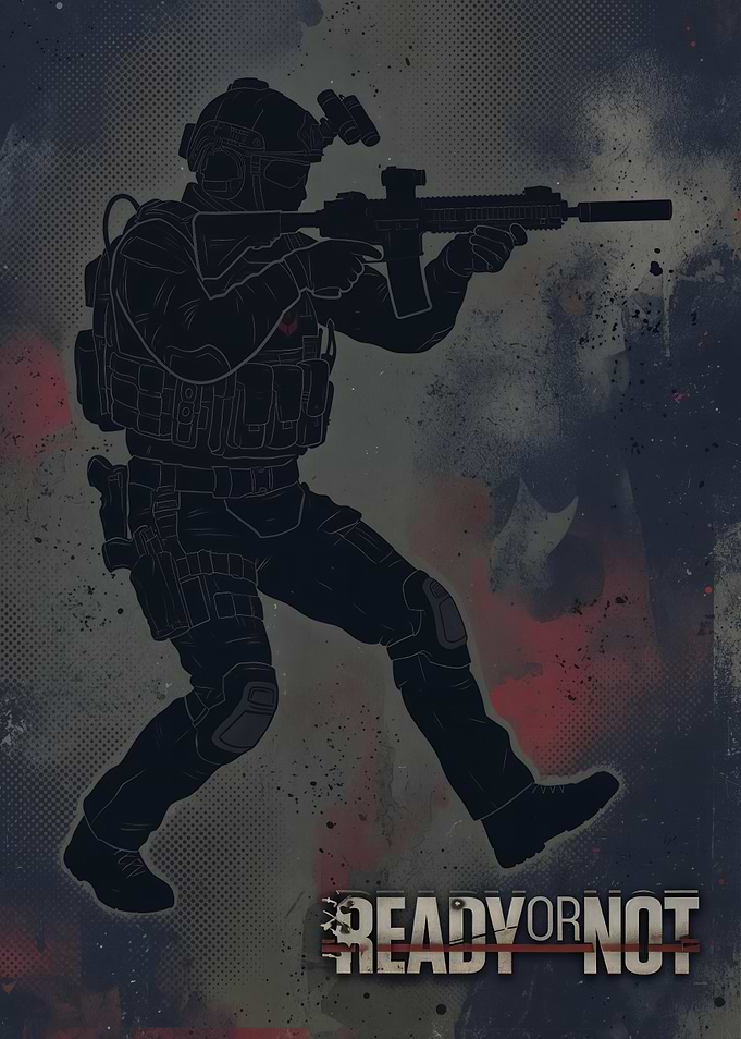 Ready or Not Tactical Soldier Poster