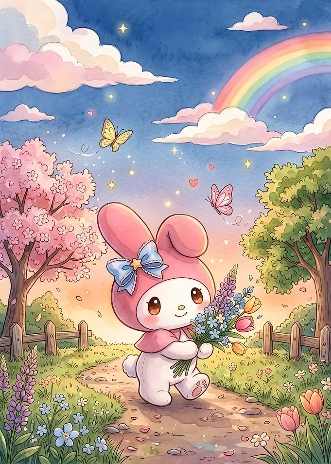 My Melody in a Spring Meadow