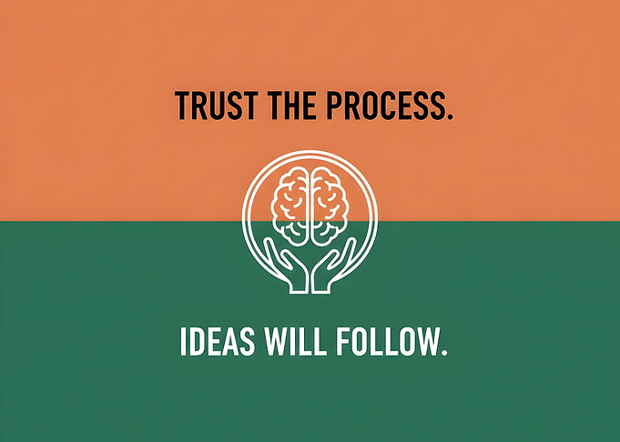 Trust the Process Inspirational Quote Poster
