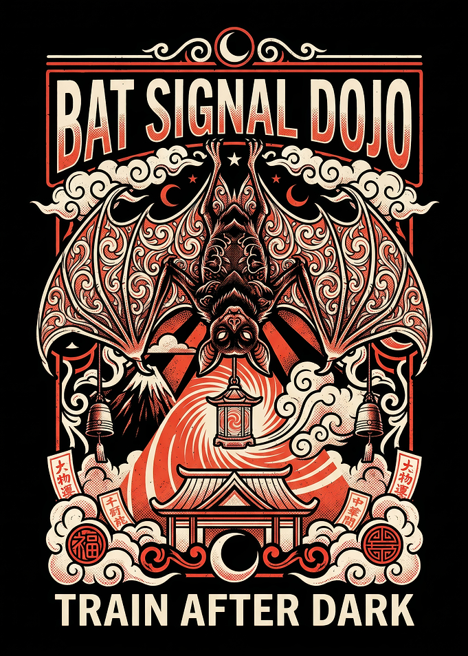 Bat Signal Dojo Graphic Art