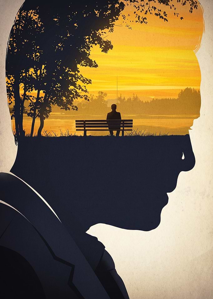 Depression Mind Sunset Surreal Art