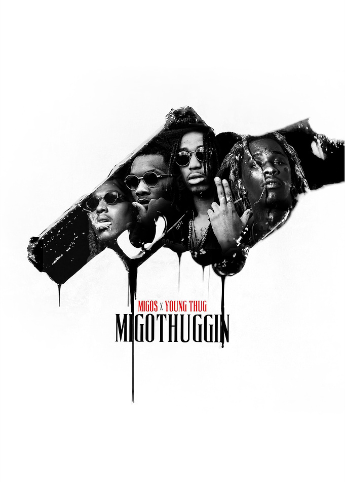 Migos and Young Thug Migothuggin Poster