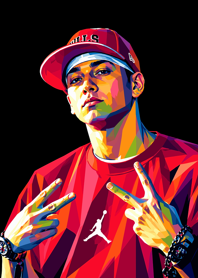 Eminem Pop Art Portrait