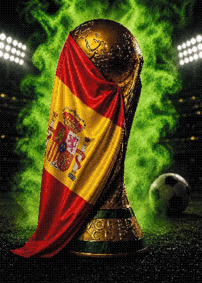 Spain World Cup Trophy Celebration