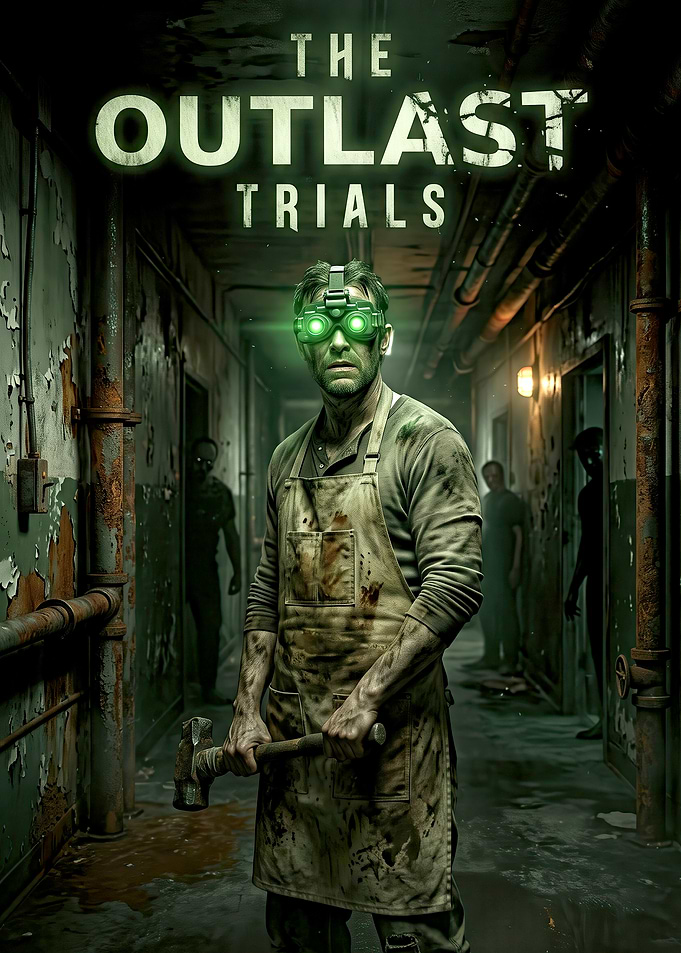 The Outlast Trials Horror Game Poster